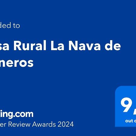 Casa Rural La Nava De Tizneros Εξωτερικό φωτογραφία